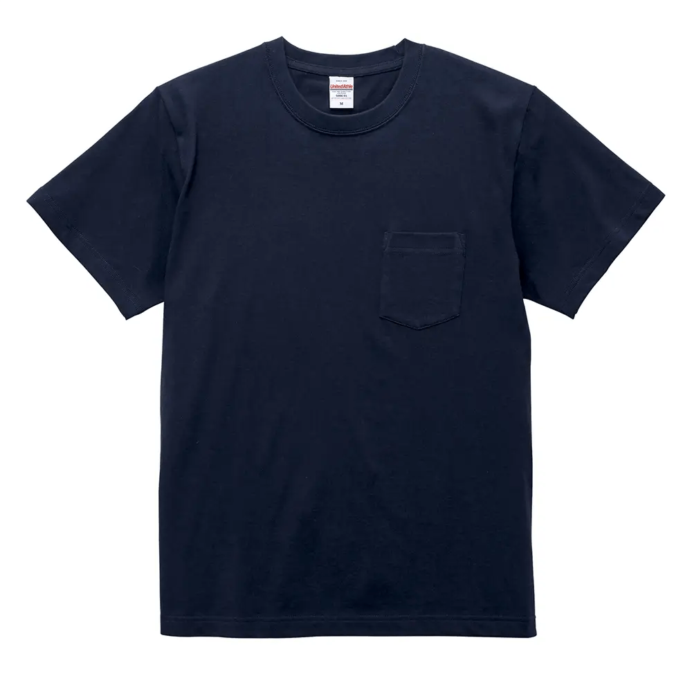 5.6オンス ハイクオリティー Tシャツ(ポケット付)