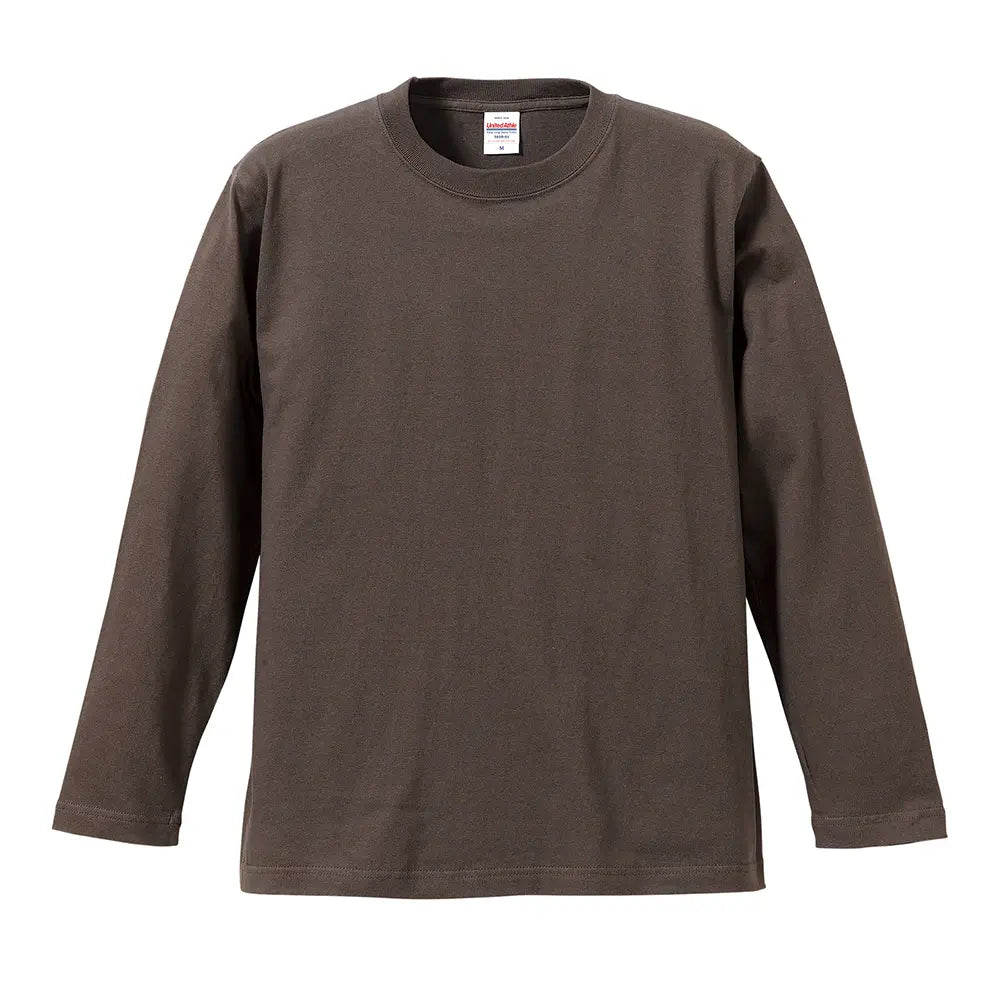5.6オンス ロングスリーブ Tシャツ(袖リブ無し)