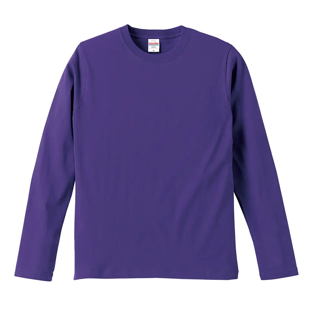 5.6オンス ロングスリーブ Tシャツ(袖リブ無し)