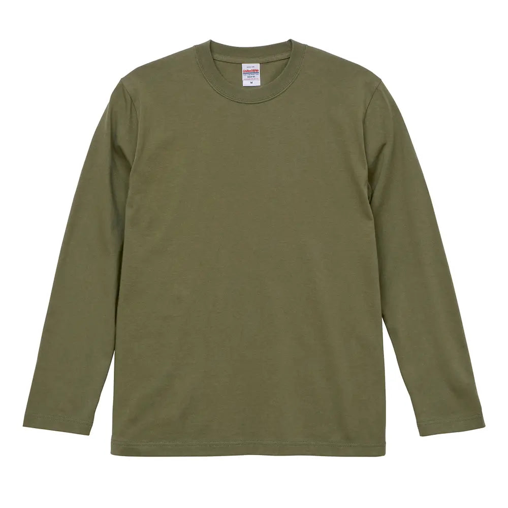 5.6オンス ロングスリーブ Tシャツ(袖リブ無し)