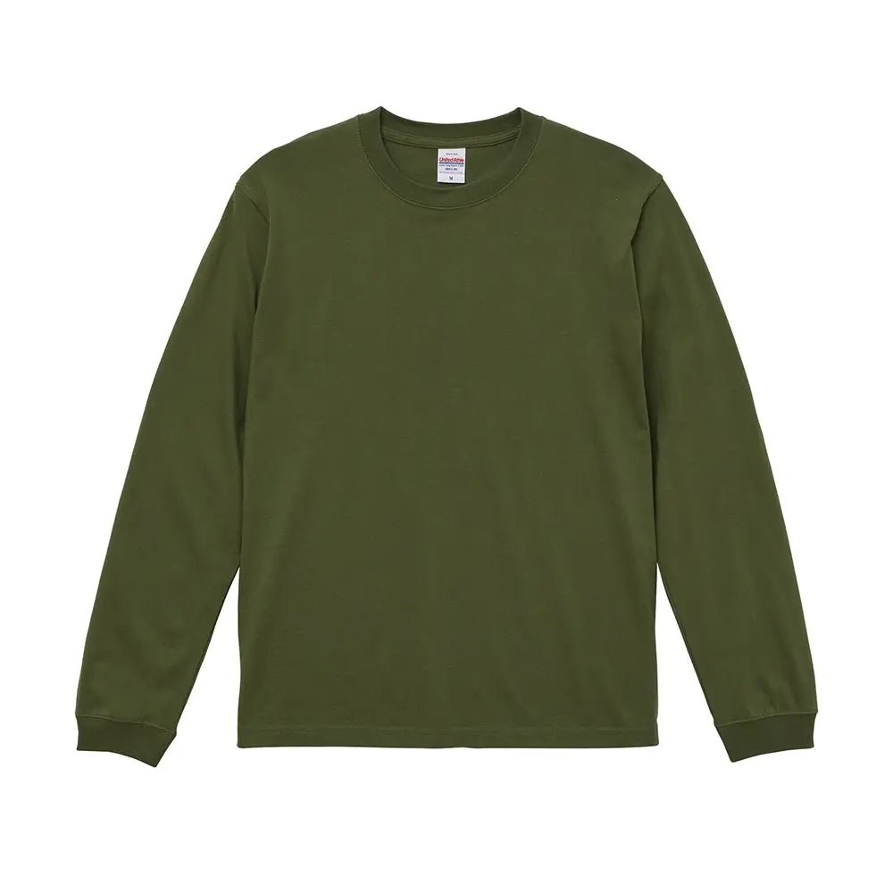 5.6オンス ロングスリーブ Tシャツ(袖リブ有り)