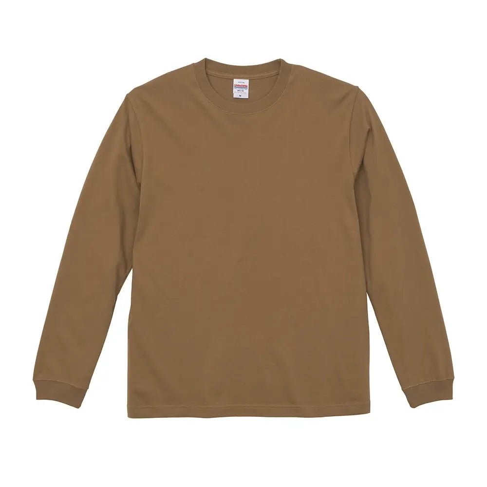 5.6オンス ロングスリーブ Tシャツ(袖リブ有り)