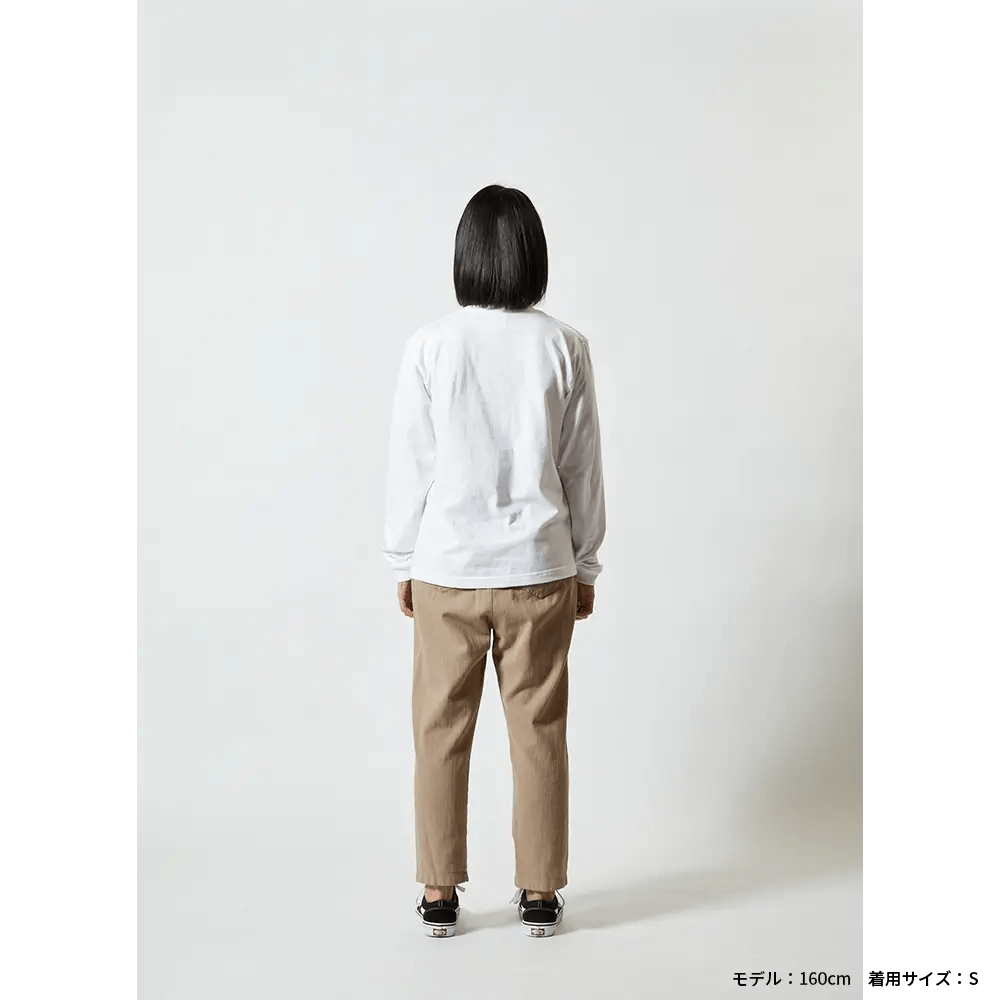 5.6オンス ロングスリーブ Tシャツ(袖リブ有り)