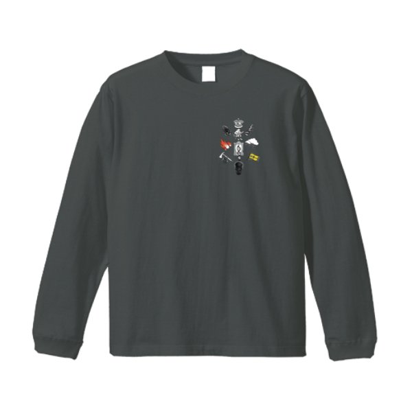 5.6オンスヘビーウェイトロングスリーブTシャツ - タカハマライフアート