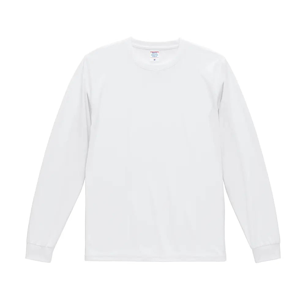 4.4オンス ドライスムース リサイクルポリエステル ロングスリーブ Tシャツ
