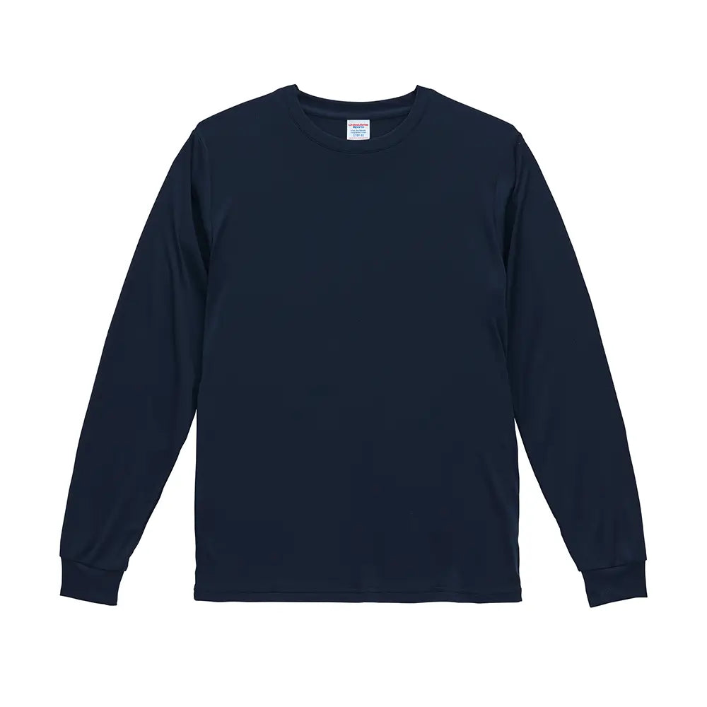4.4オンス ドライスムース リサイクルポリエステル ロングスリーブ Tシャツ