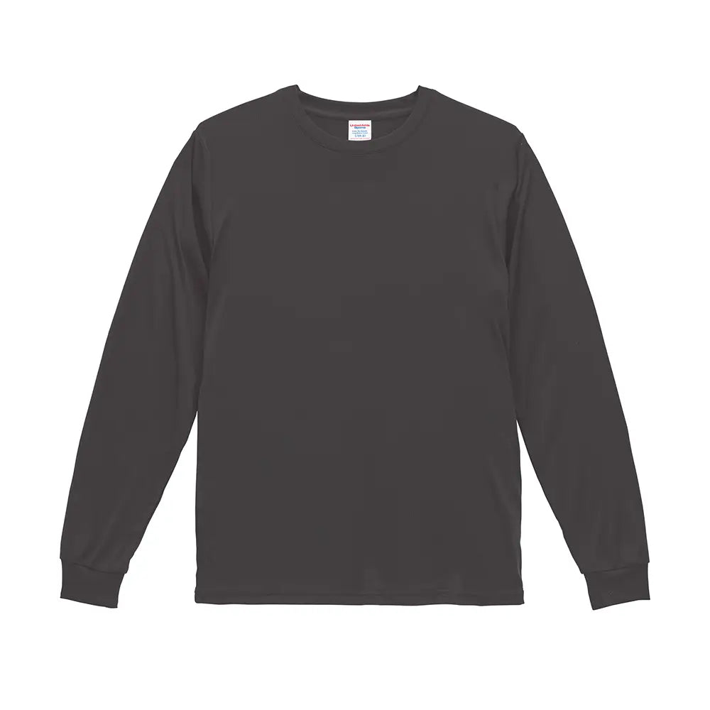 4.4オンス ドライスムース リサイクルポリエステル ロングスリーブ Tシャツ