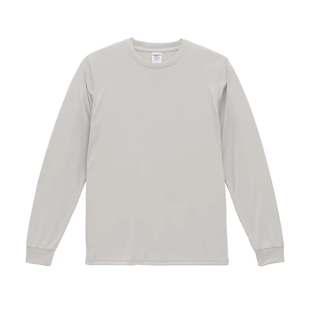 4.4オンス ドライスムース リサイクルポリエステル ロングスリーブ Tシャツ