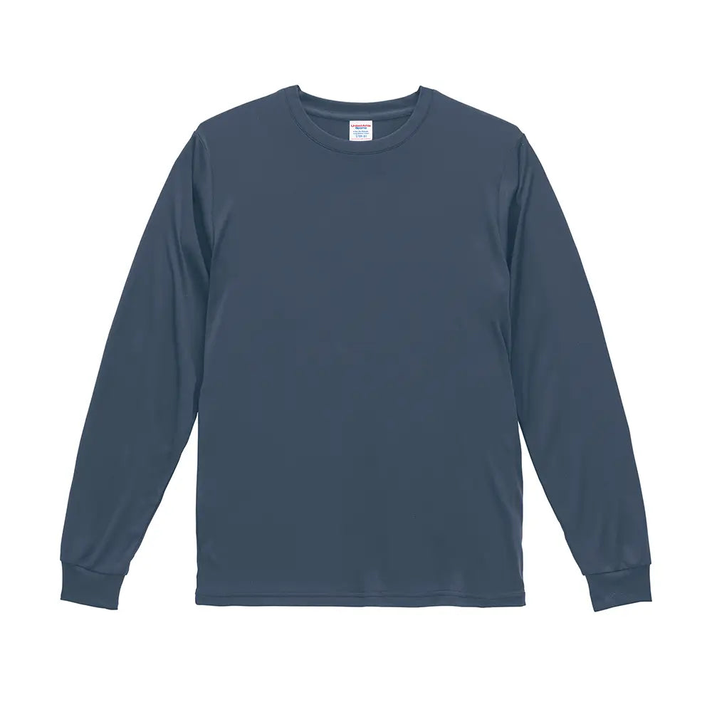 4.4オンス ドライスムース リサイクルポリエステル ロングスリーブ Tシャツ