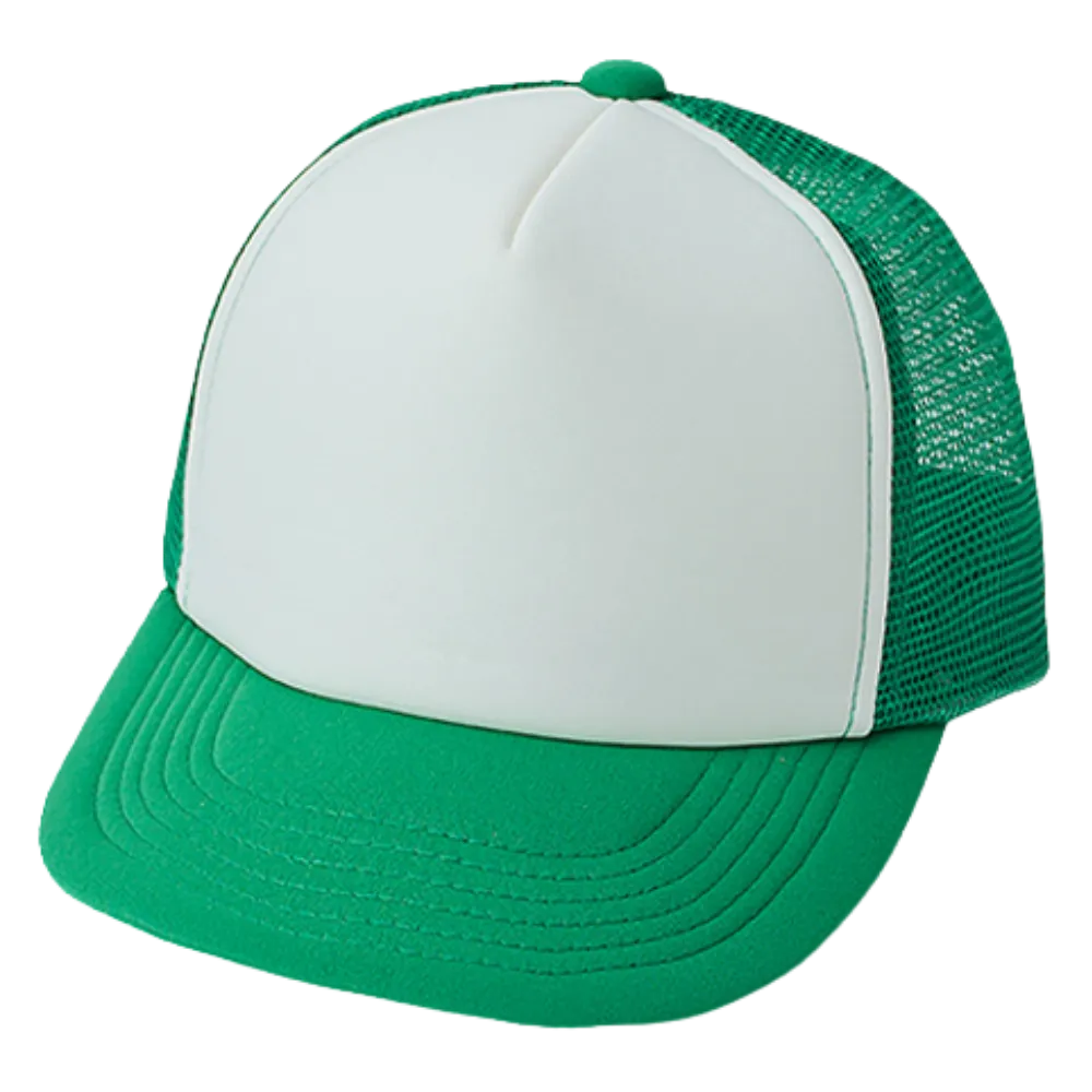 フラットバイザーメッシュキャップ