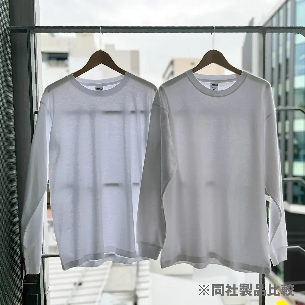 10.2オンススーパーヘビーウェイトロングスリーブTシャツ