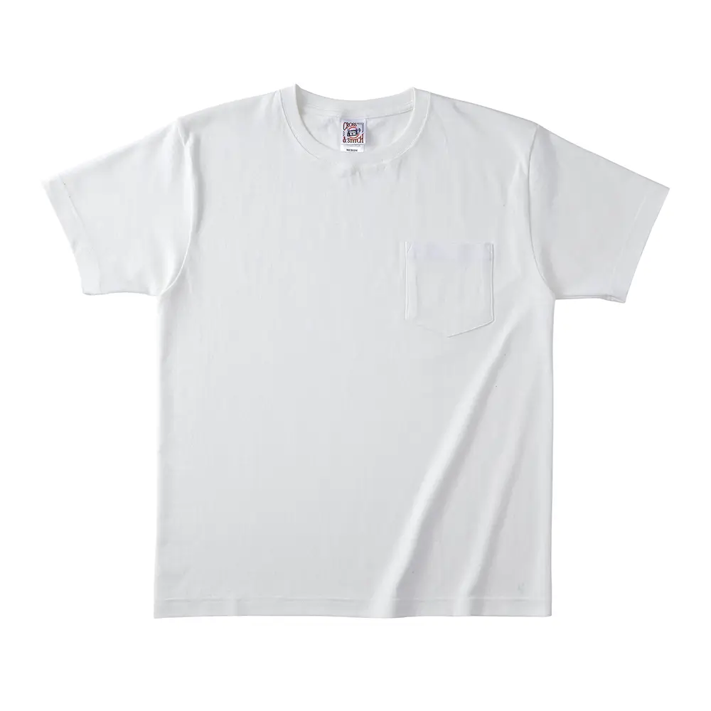 6.2オンス オープンエンド マックスウェイト ポケットTシャツ