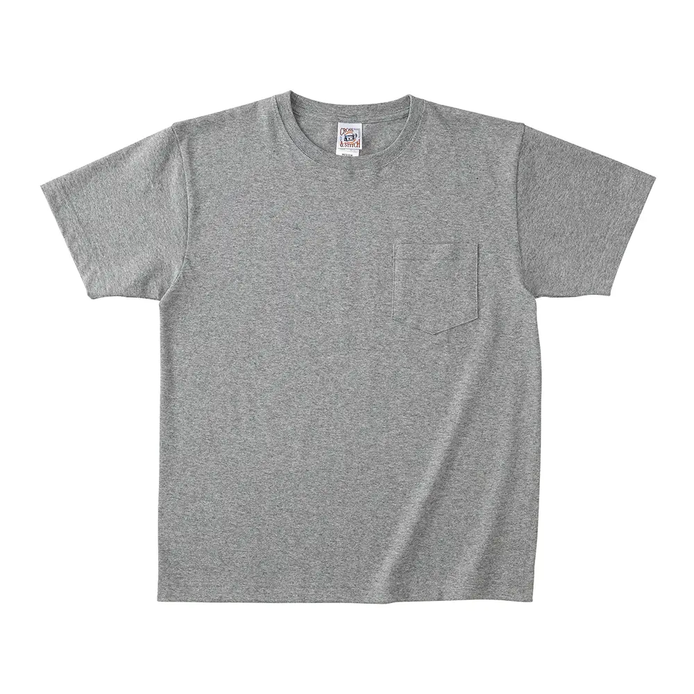 6.2オンス オープンエンド マックスウェイト ポケットTシャツ