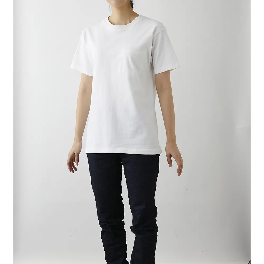 6.2オンス オープンエンド マックスウェイト ポケットTシャツ