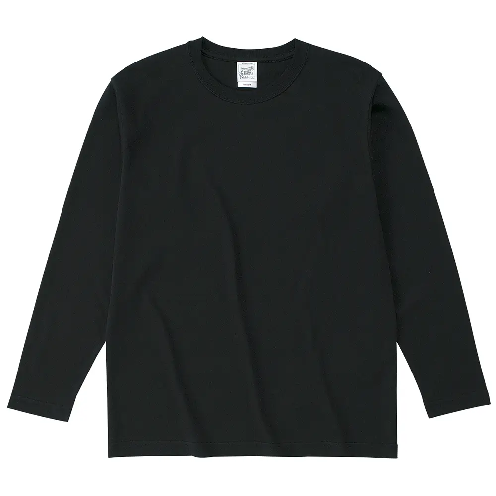 オープンエンドマックスウェイトロングスリーブTシャツ(袖リブ無し)