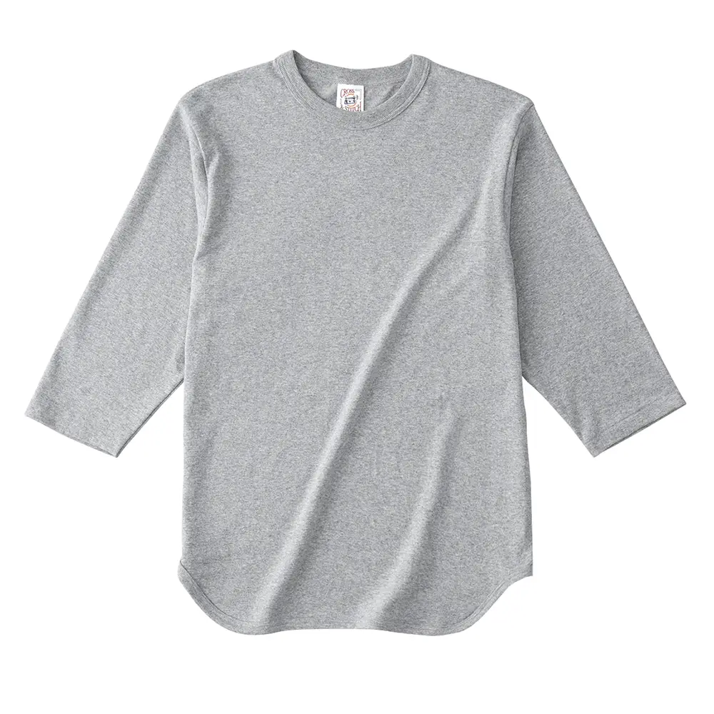 6.2オンス オープンエンド 3/4スリーブ ベースボール Tシャツ