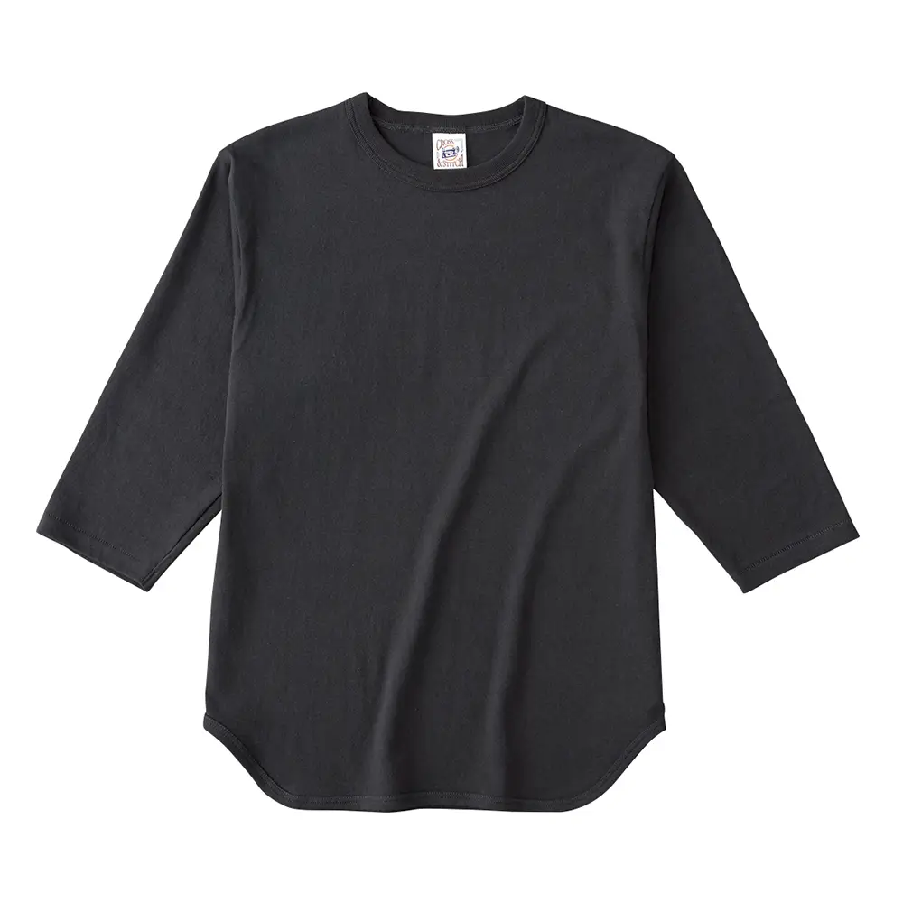 6.2オンス オープンエンド 3/4スリーブ ベースボール Tシャツ