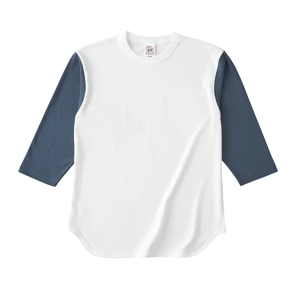 6.2オンス オープンエンド 3/4スリーブ ベースボール Tシャツ