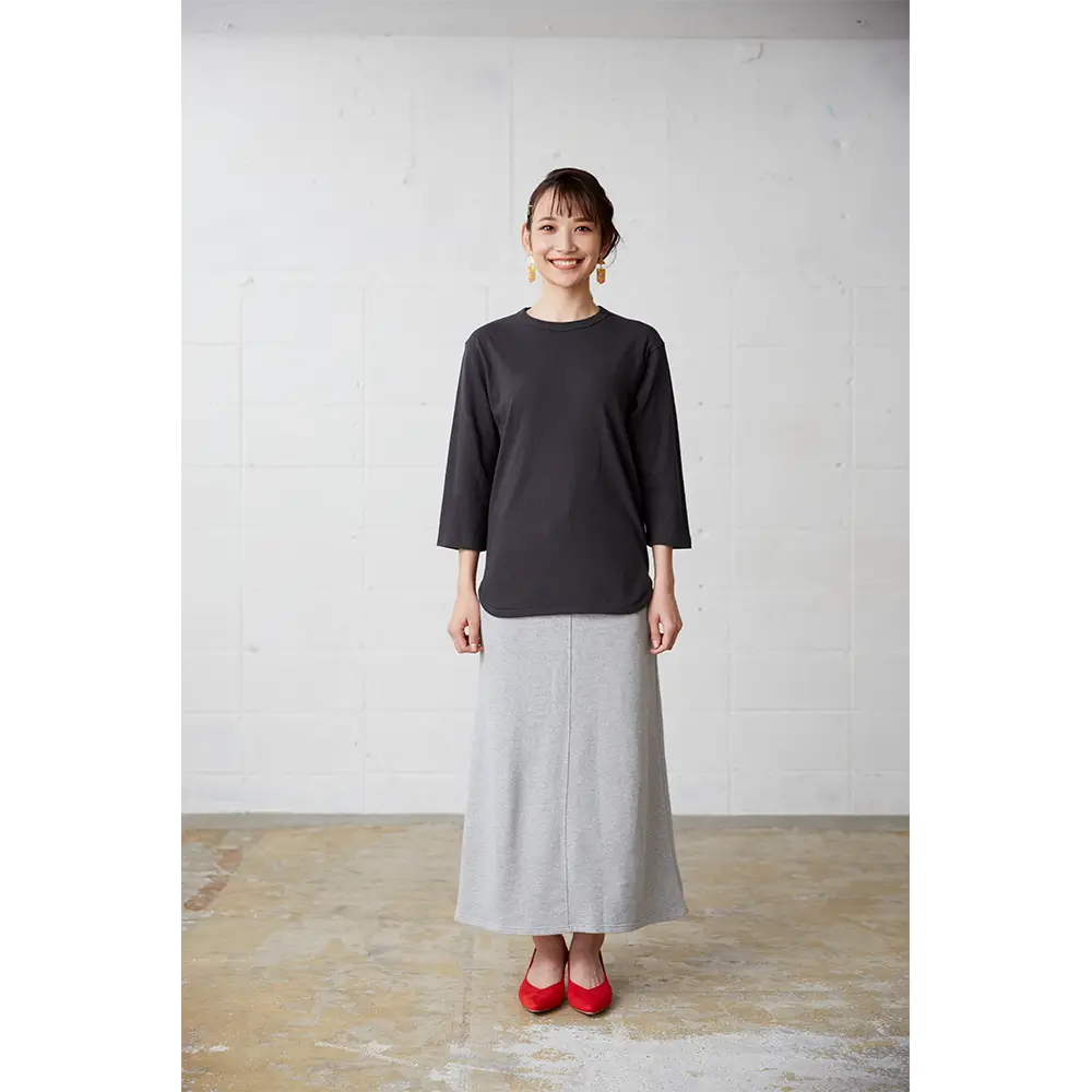 6.2オンス オープンエンド 3/4スリーブ ベースボール Tシャツ