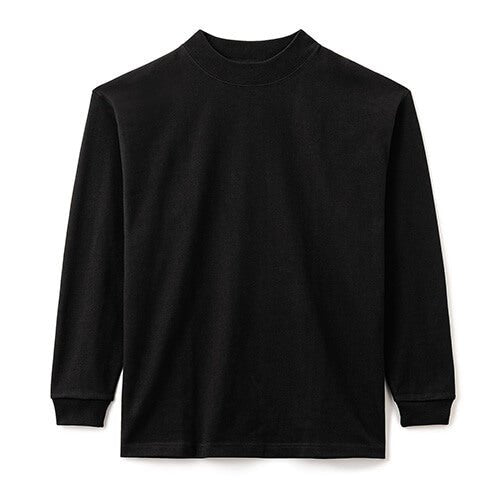 10.2オンススーパーヘビーウェイトモックネックTシャツ - タカハマライフアート