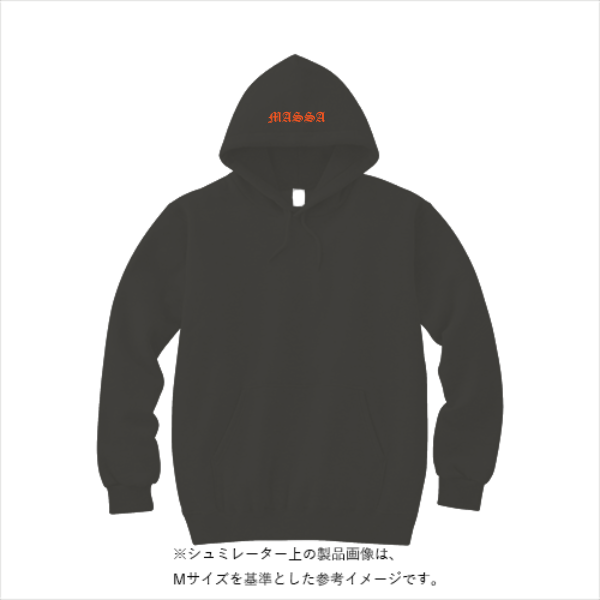 9.5オンスガーメントダイフードスウェット