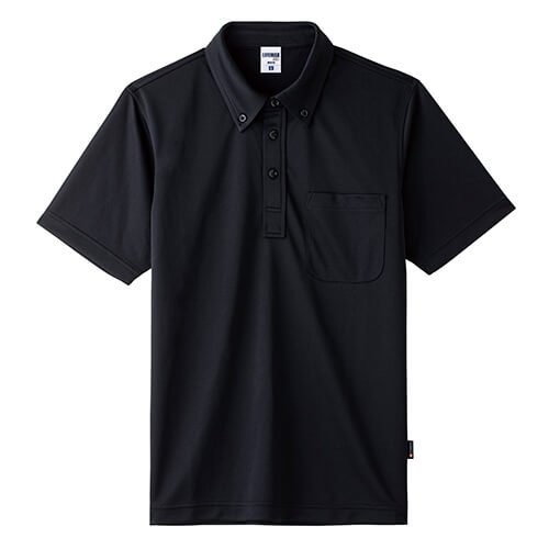 4.3オンスボタンダウンドライポロシャツ(ポリジン加工) - タカハマライフアート