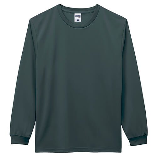 4.3オンスドライロングスリーブTシャツ(ポリジン加工)レディース - タカハマライフアート