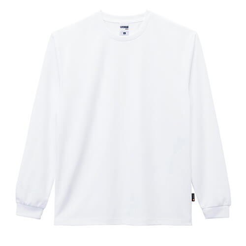 4.3オンスドライロングスリーブTシャツ(ポリジン加工) - タカハマライフアート