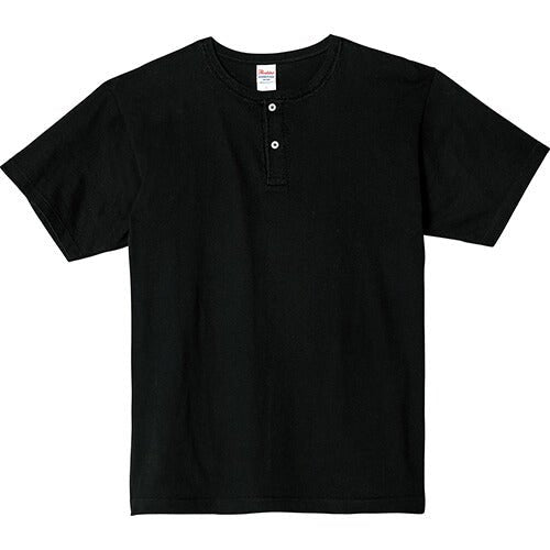 5.6オンスヘビーウェイトヘンリーネックTシャツ - タカハマライフアート
