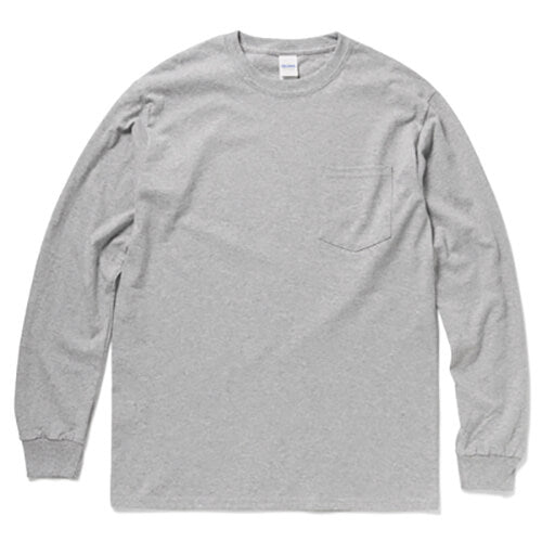 6.0オンス ギルダンウルトラコットン 長袖ポケットTシャツ - タカハマライフアート