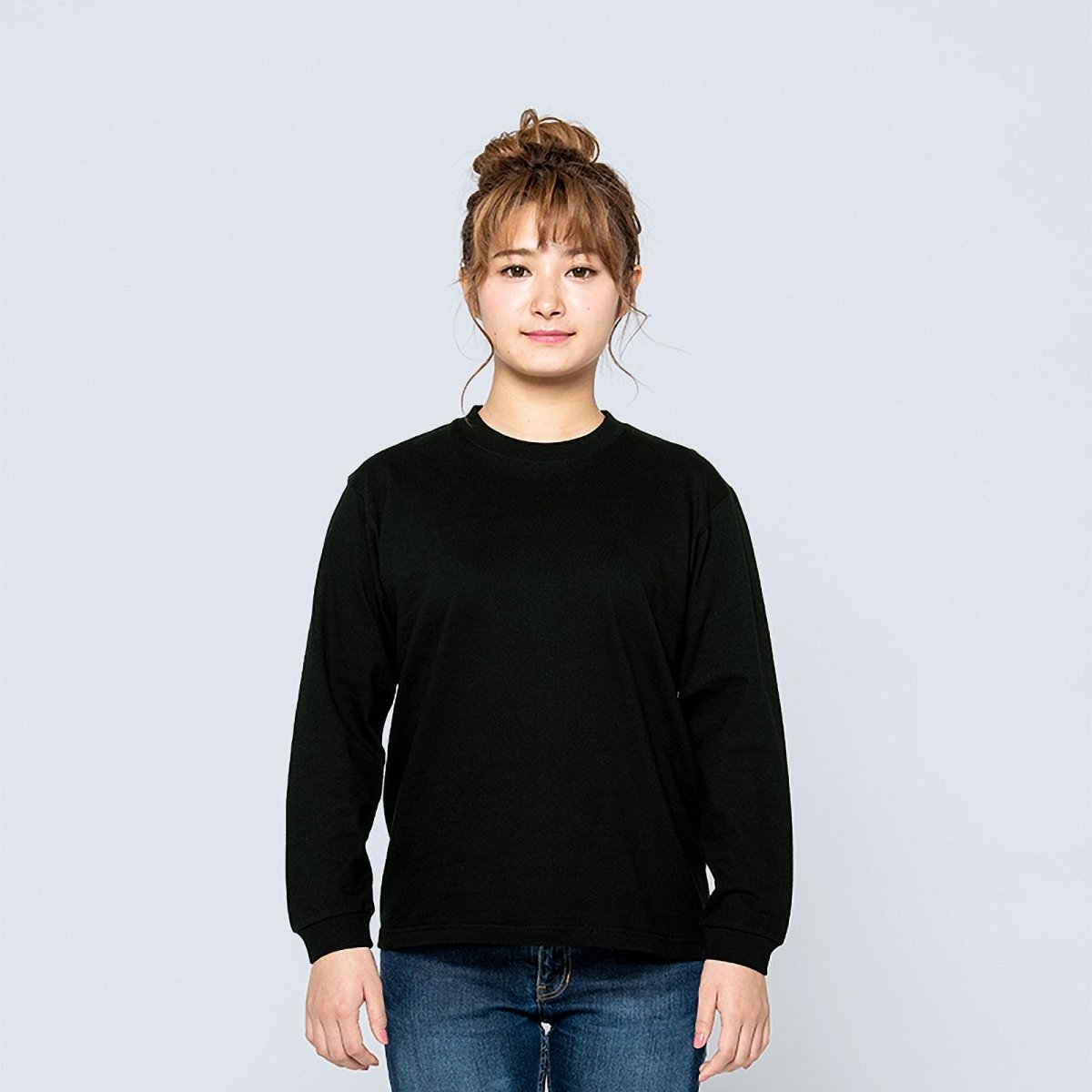 7.4オンス スーパーヘビー長袖Tシャツ(袖リブ有り レディース) - タカハマライフアート
