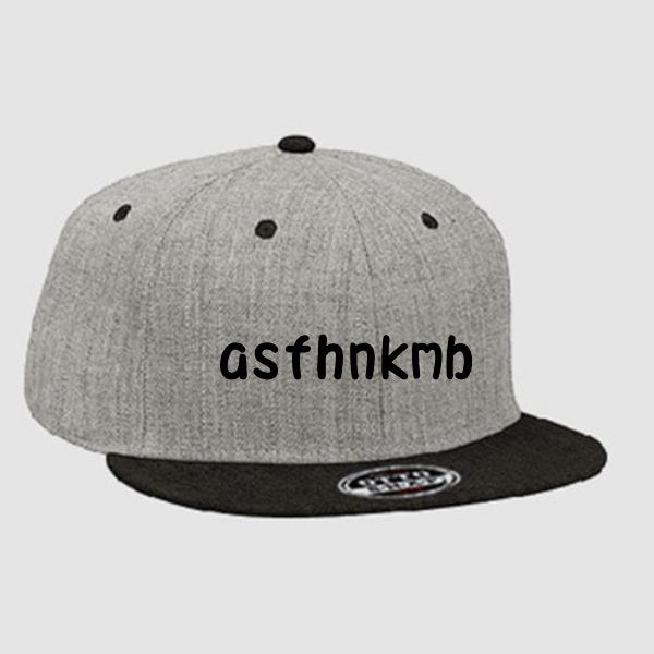 【刺繍】OTTO ヘザーウールブレンド フラットバイザーキャップ(スナップバック) - タカハマライフアート