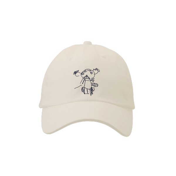 【刺繍】コットン ツイル ロー キャップ - タカハマライフアート