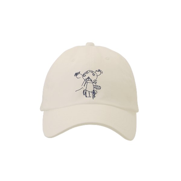 【刺繍】コットン ツイル ロー キャップ - タカハマライフアート