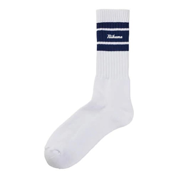 【ネーム刺繍】クルーソックス - タカハマライフアート