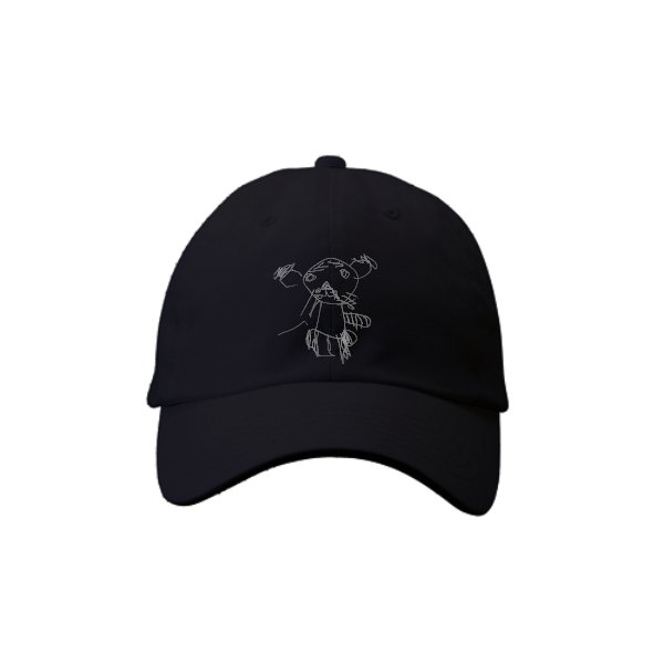 【刺繍】コットン ツイル ロー キャップ - タカハマライフアート