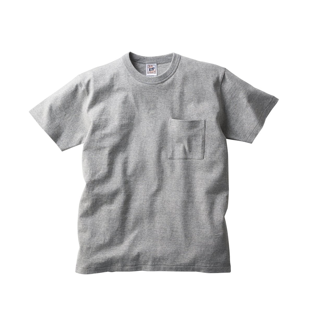 オープンエンド マックスウェイト バインダーネック ポケットTシャツ - タカハマライフアート