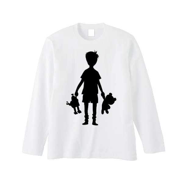 オープンエンドマックスウェイトロングスリーブTシャツ(袖リブ無し) - タカハマライフアート