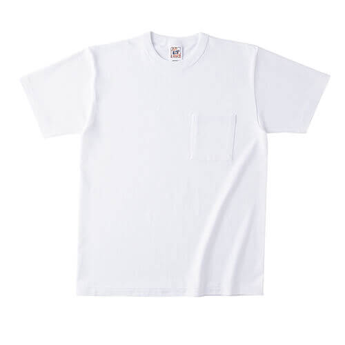 オープンエンド マックスウェイト バインダーネック ポケットTシャツ - タカハマライフアート