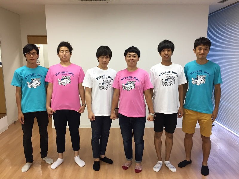 九州DOGsのオリジナルTシャツ☆ - タカハマライフアート