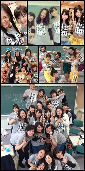 学校祭のオリジナルTシャツ、想像以上に綺麗なプリント♪ - タカハマライフアート