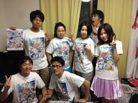 学祭のバンドTシャツ、美しい仕上がりで大好評☆ - タカハマライフアート