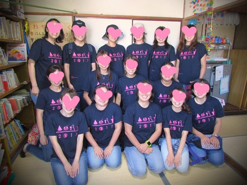 幼稚園の役員の遊び心あるオリジナルTシャツ！ - タカハマライフアート