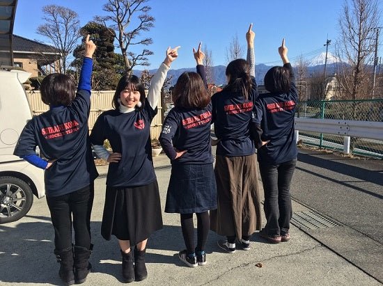 ドライTシャツの袖、背中、左胸にシルクプリント☆ - タカハマライフアート