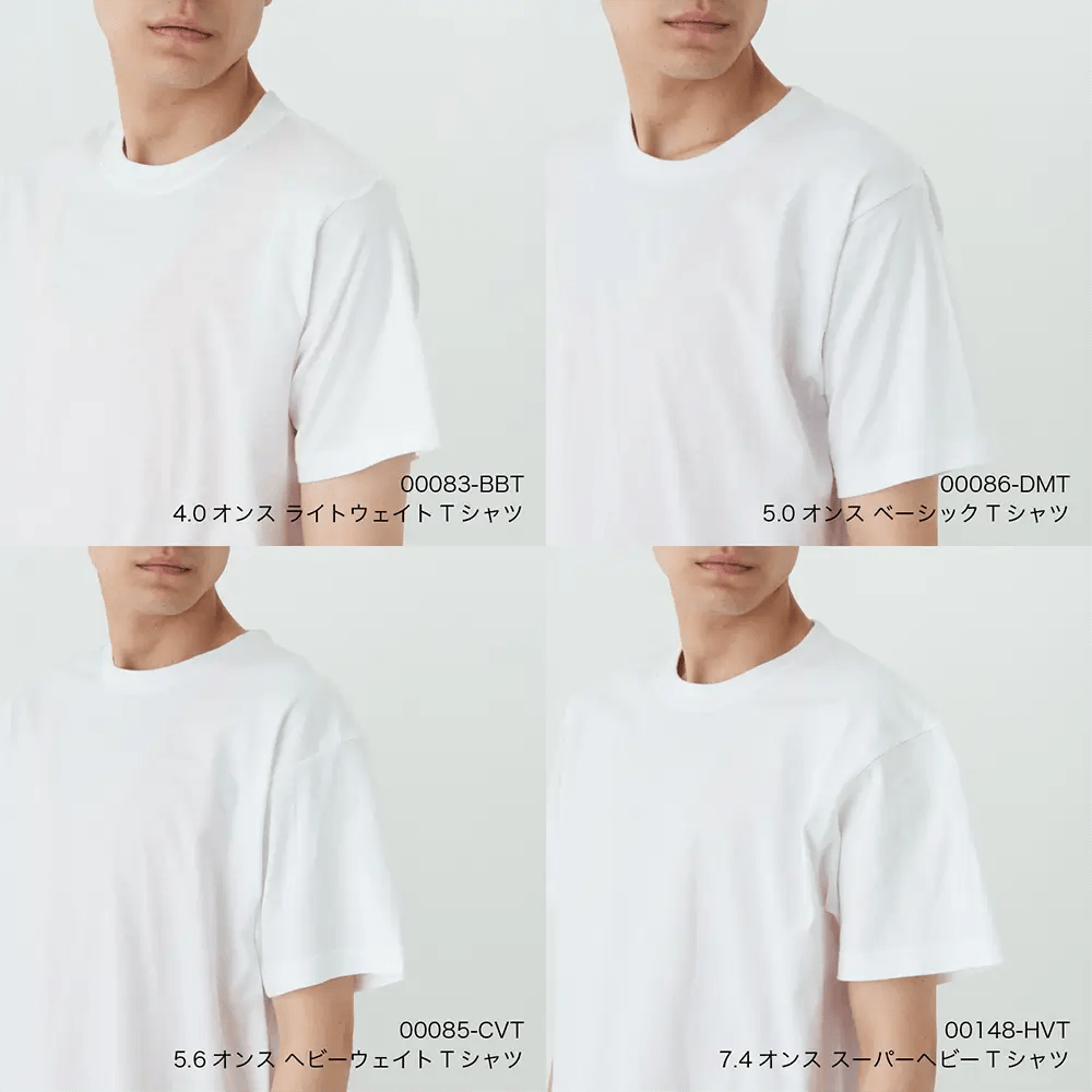 5.0オンスベーシックTシャツ