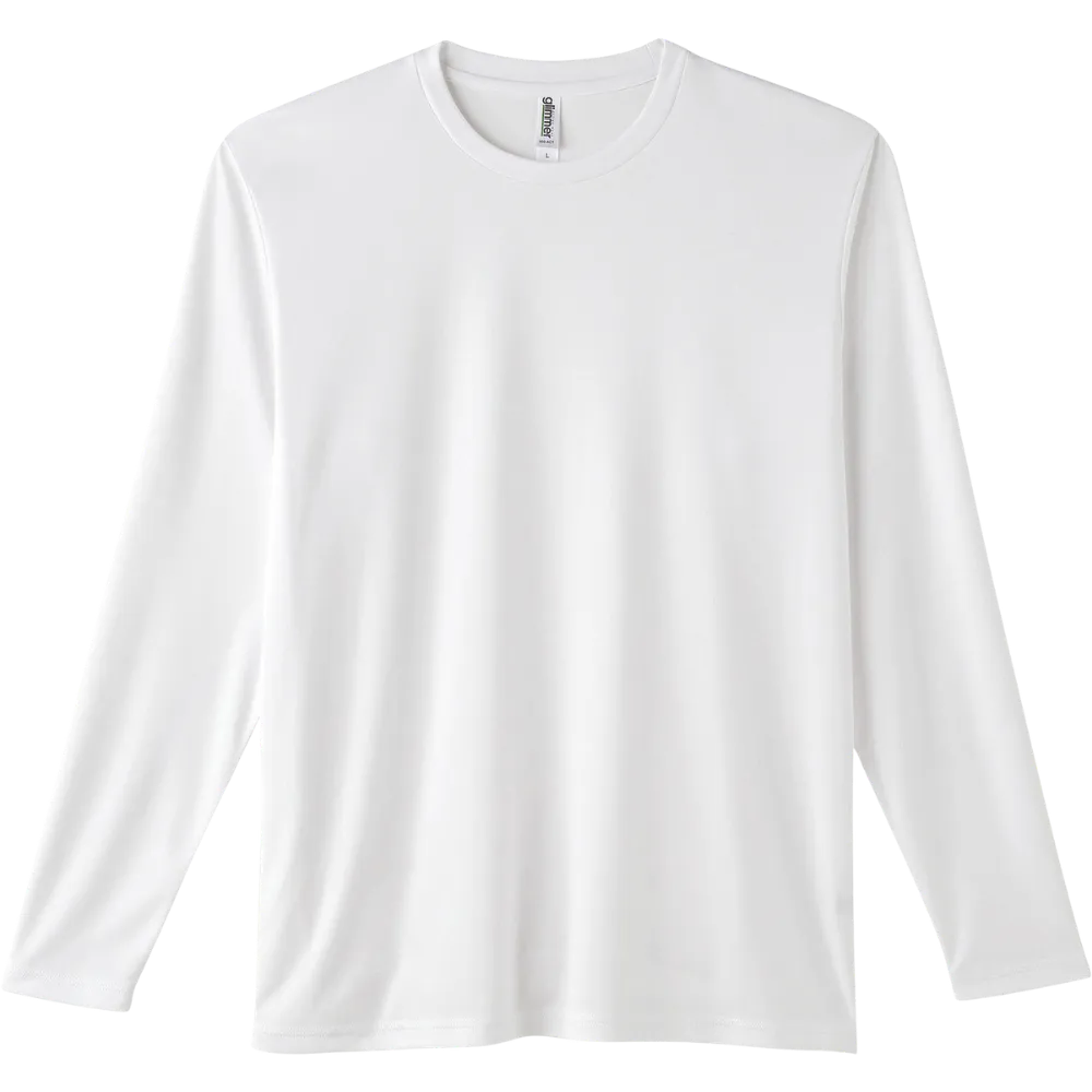 3.5オンス インターロックドライ長袖Tシャツ