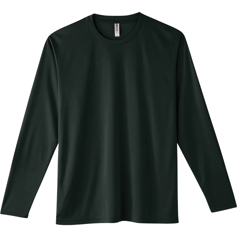 3.5オンス インターロックドライ長袖Tシャツ