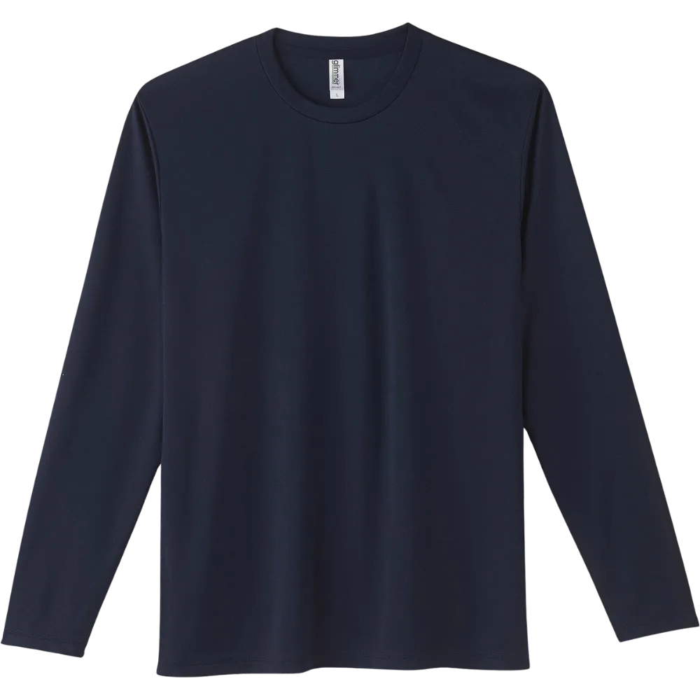 3.5オンス インターロックドライ長袖Tシャツ