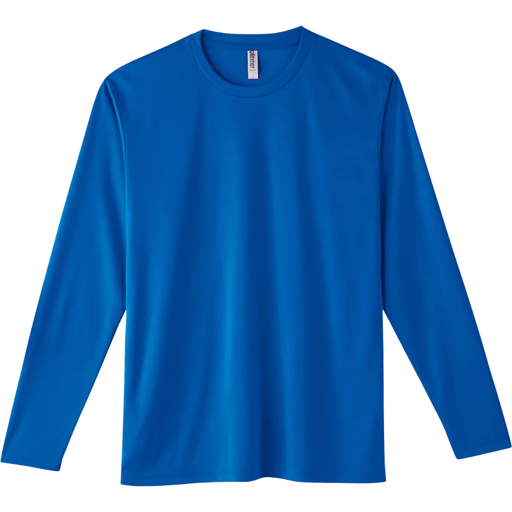 3.5オンス インターロックドライ長袖Tシャツ