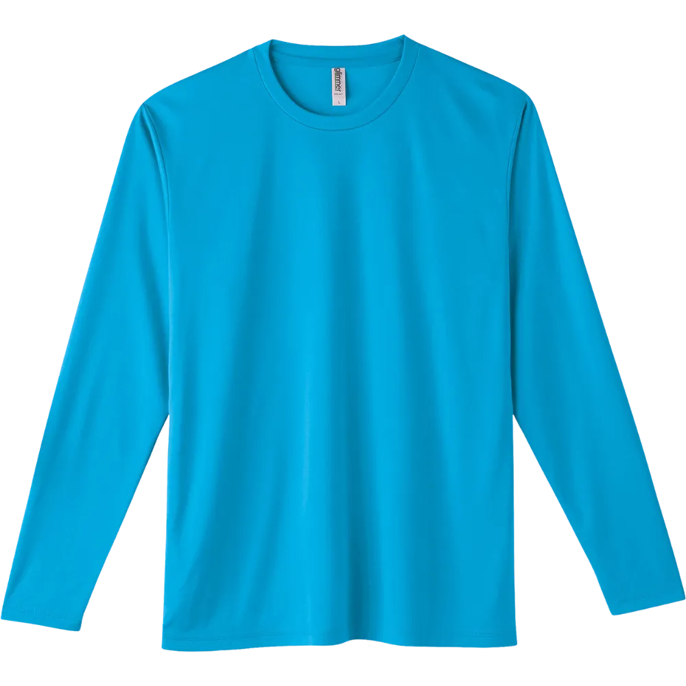 3.5オンス インターロックドライ長袖Tシャツ